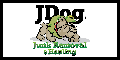 Logo for JDog Junk Removal & Hauling