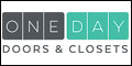 Logo for One Day Doors & Closets Dealer