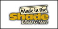 Logo for Made in the Shade Blinds & More