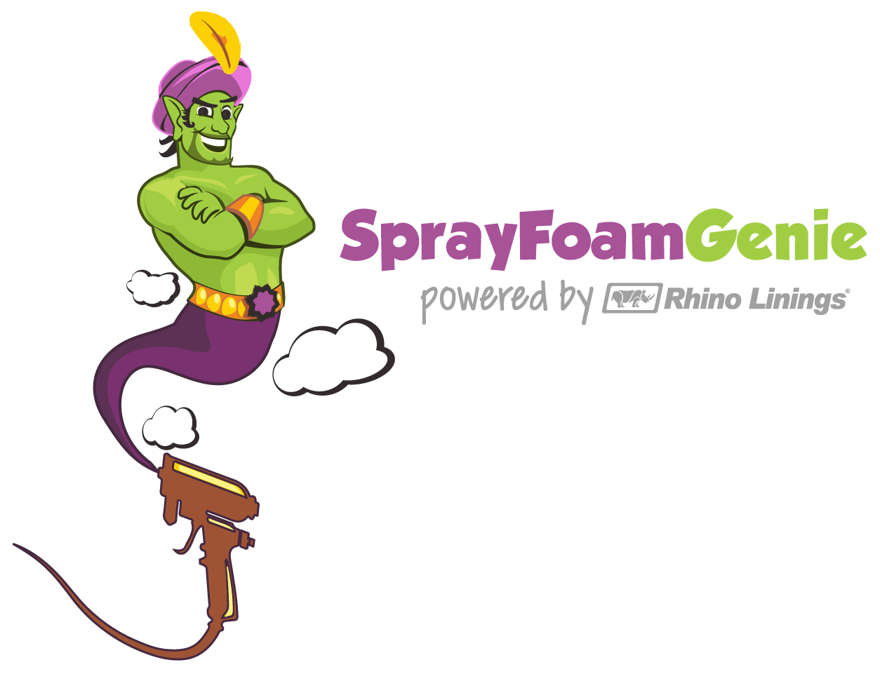 Logo for Spray Foam Genie