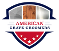 Logo for american grave final finish engraving